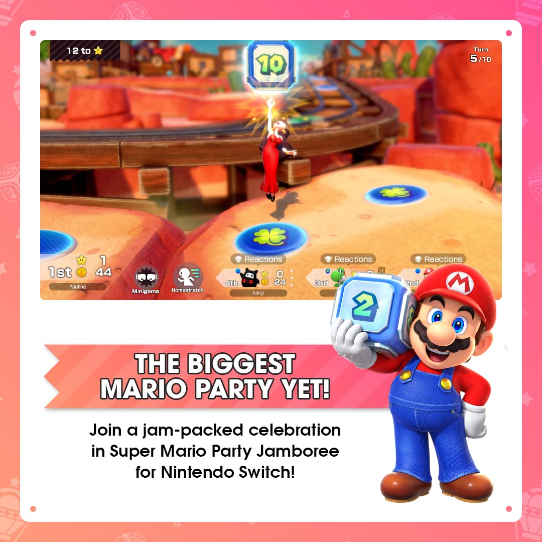 Nintendo Switch Game - Super Mario Party Jamboree