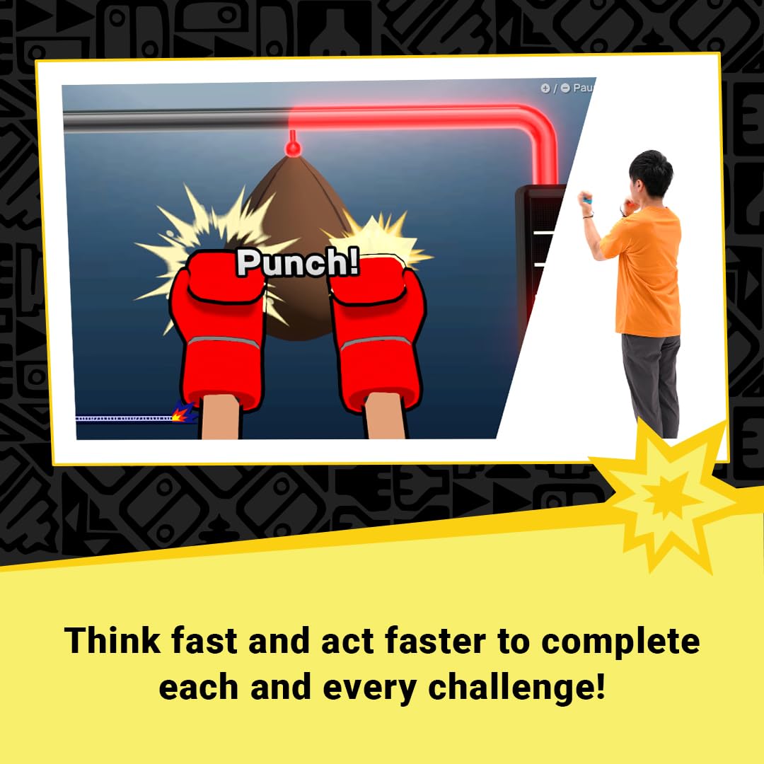 Nintendo Switch Game - WarioWare: Move It!