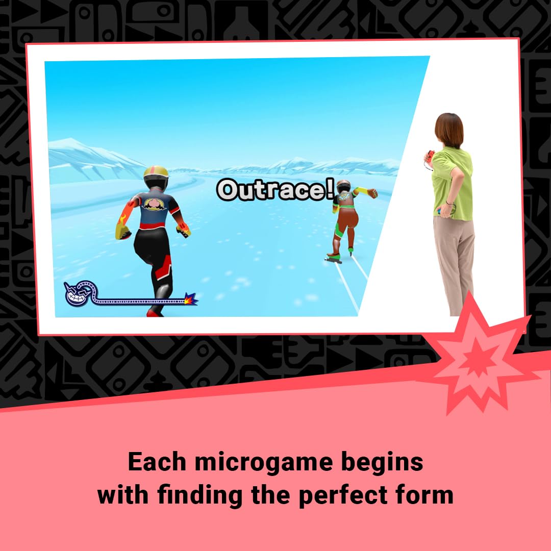 Nintendo Switch Game - WarioWare: Move It!