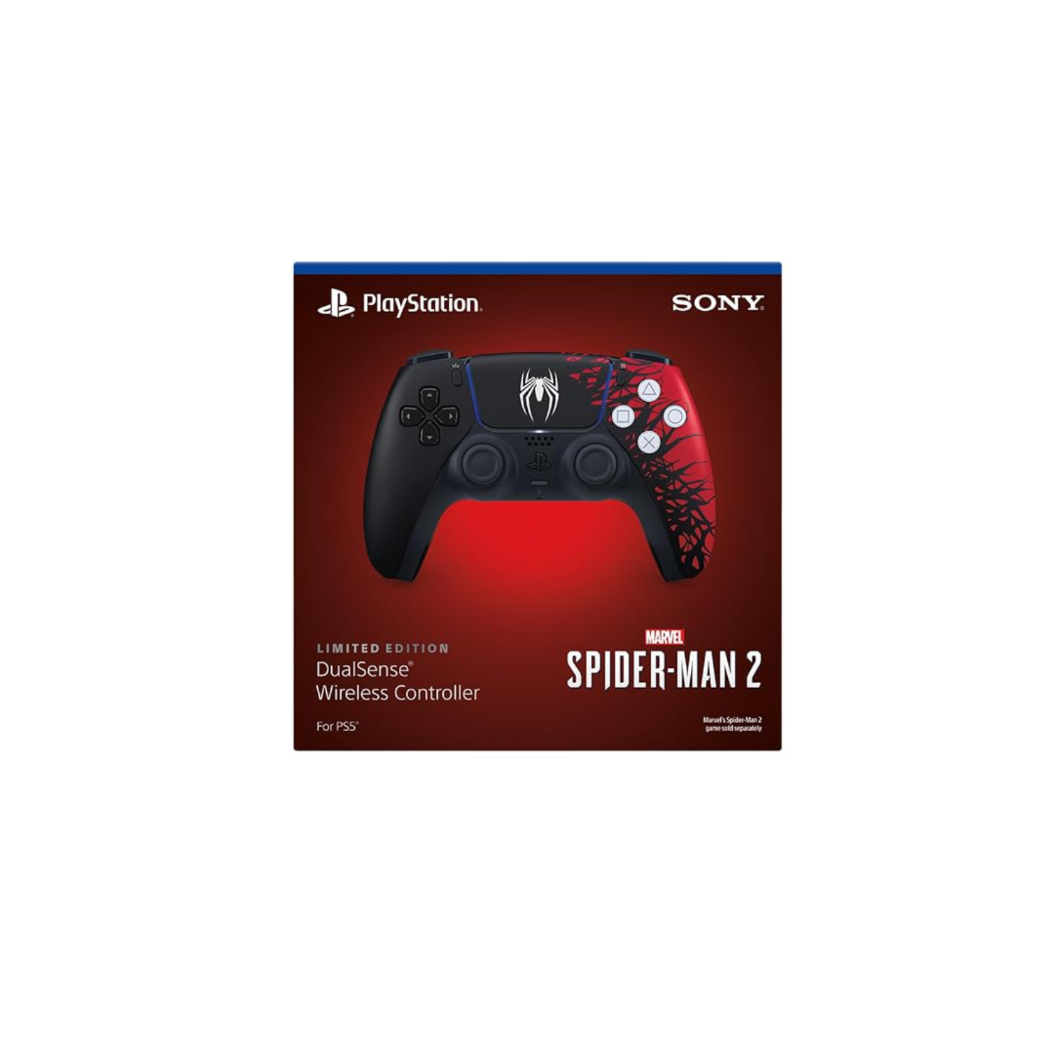 Sony PS5 DualSense Wireless Controller – Marvel’s Spider-Man 2 Limited Edition