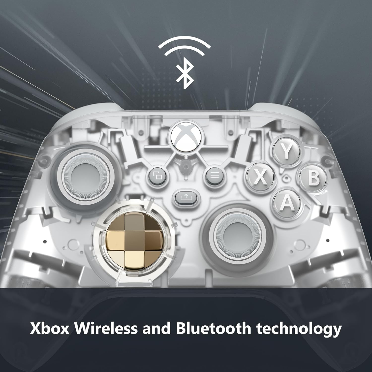Microsoft Wireless Controller for Xbox Series X/S-Ghost Cipher Special Edition