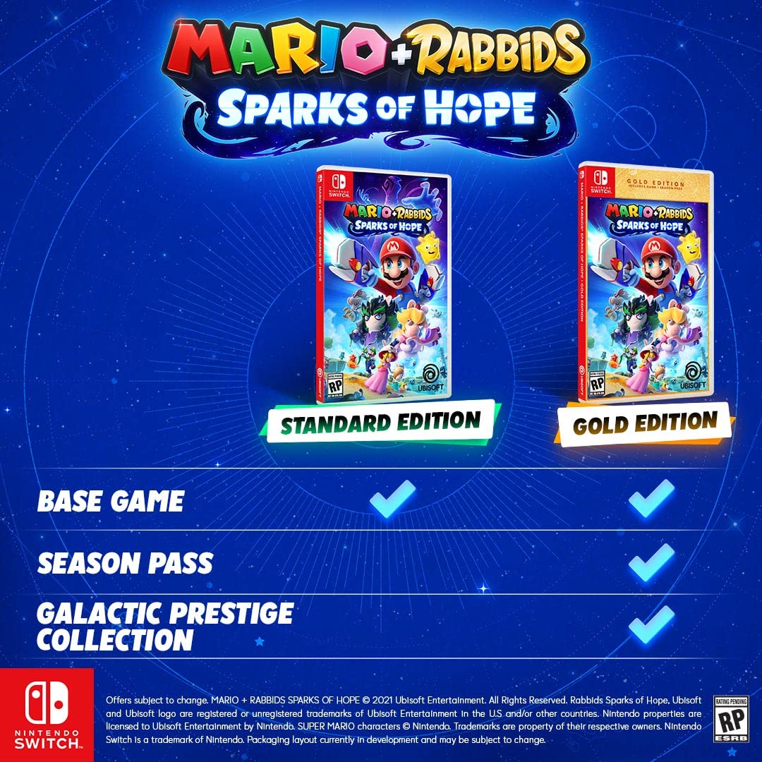 Nintendo Switch Game -Mario + Rabbids Sparks of Hope