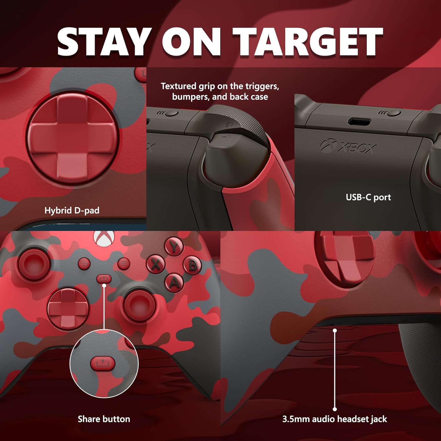 Microsoft Wireless Controller for Xbox Series X/S- Daystrike Camo Special Edition