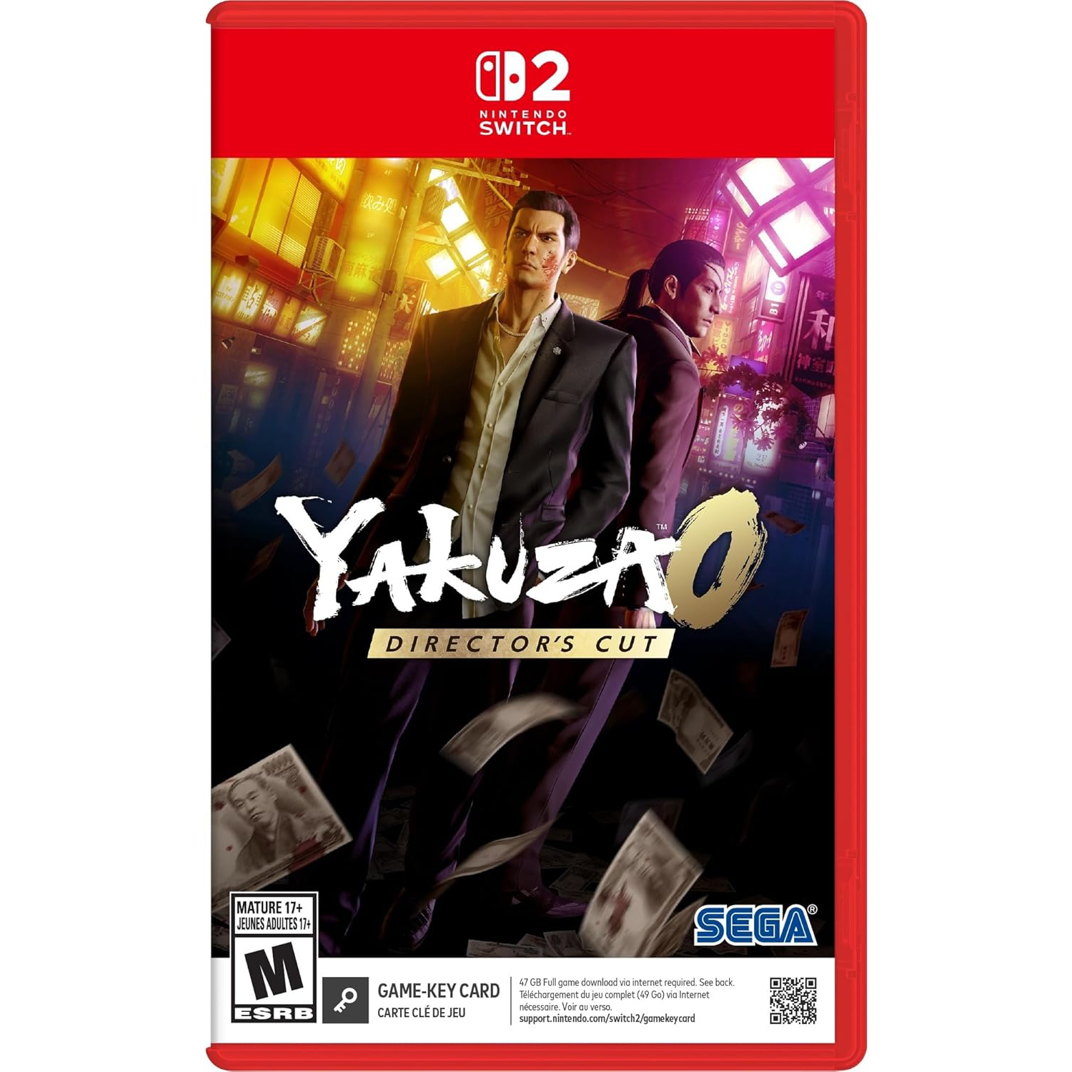 Nintendo Switch 2 Game - Yakuza 0 Director’S Cut
