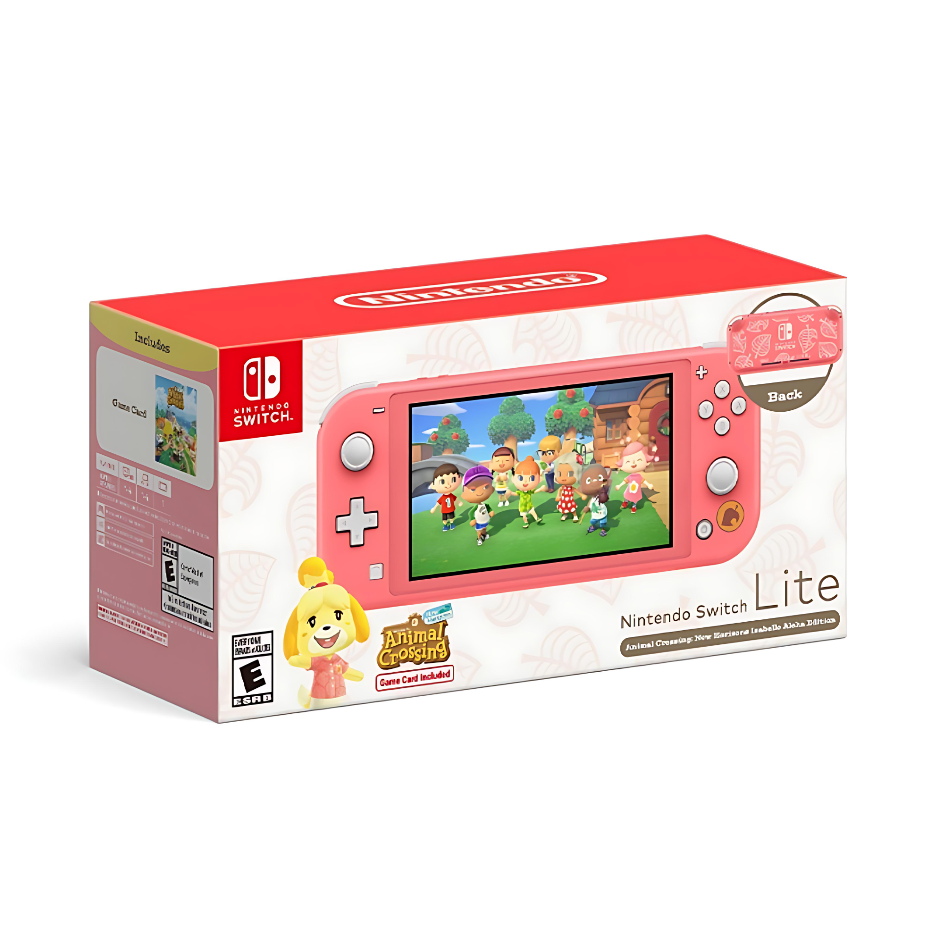 Nintendo Switch Console Lite Model -  Isabelle Aloha Edition