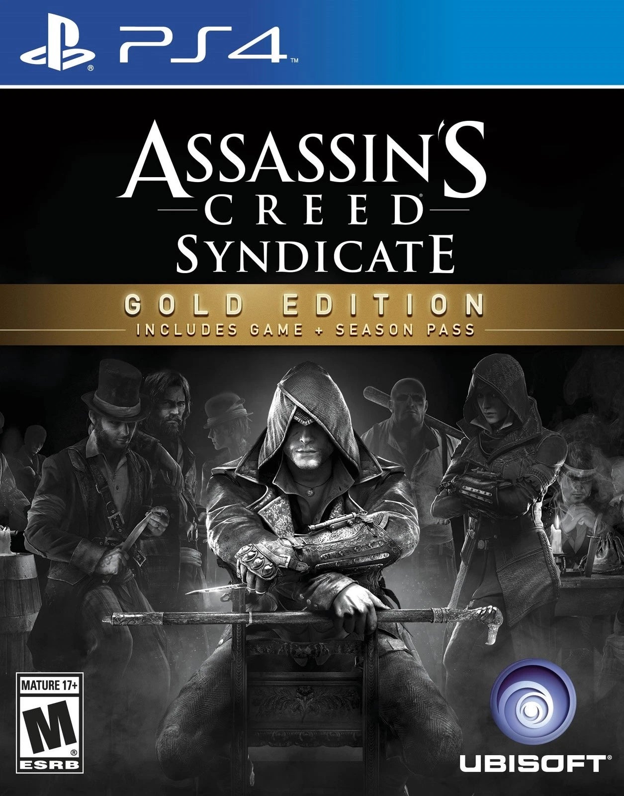 PS4 Game CD Assassin's Creed: Syndicate - Gold Edition (Game+Season Pass) (used)