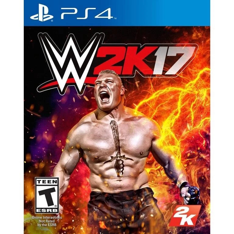 PS4 Game CD WWE 2K17 (used)
