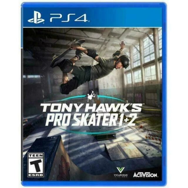 PS4 Game CD Tony Hawk's Pro Skater 1 + 2 (used)
